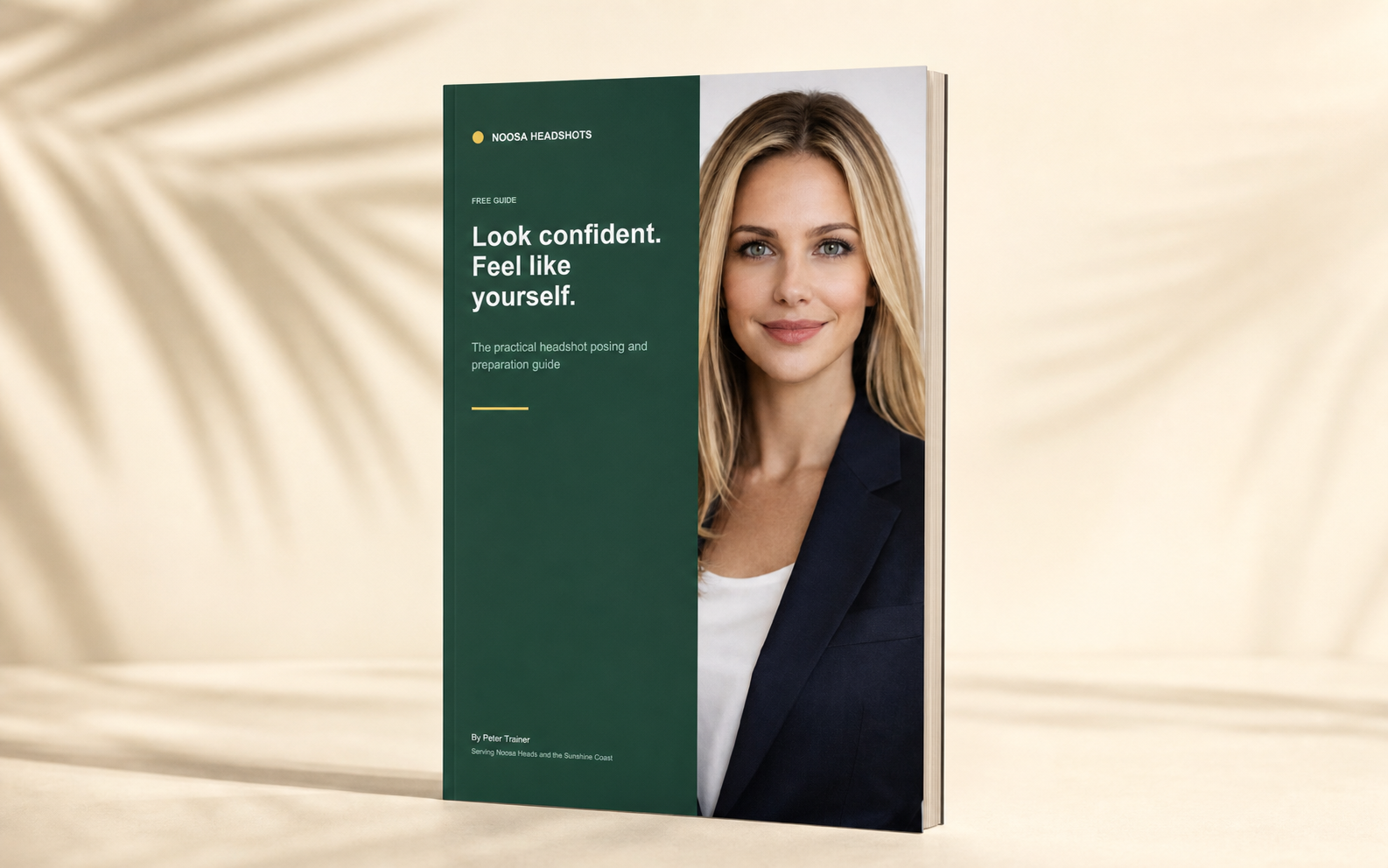 Noosa Headshots posing and preparation guide book cover
